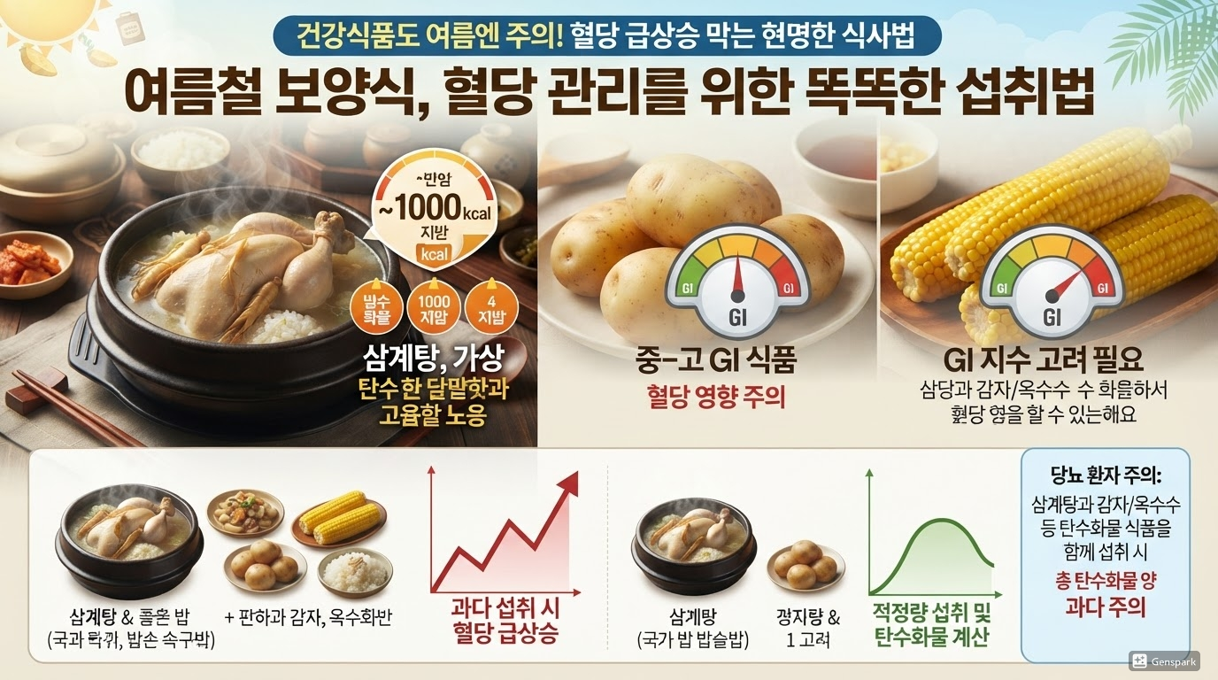 삼계탕과 감자&middot;옥수수도 안심할 수 없는 이유