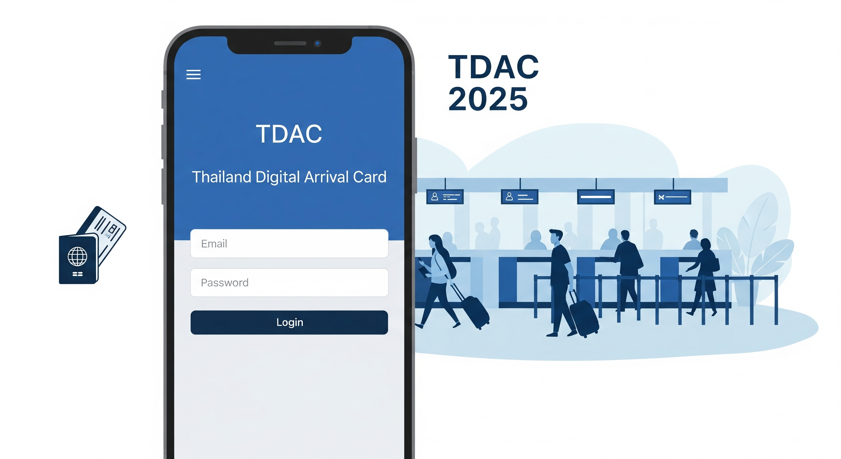태국 TDAC 디지털 입국 카드 작성방법