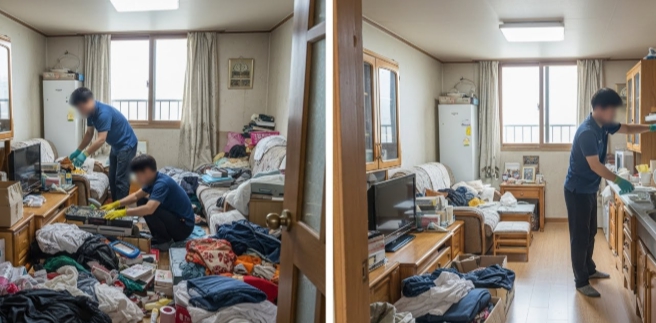 진도 고독사청소 업체