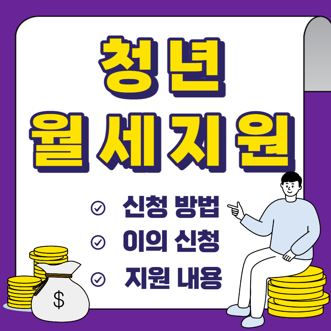 청년월세지원금 신청방법, 이의신청, 지역별 지원내용