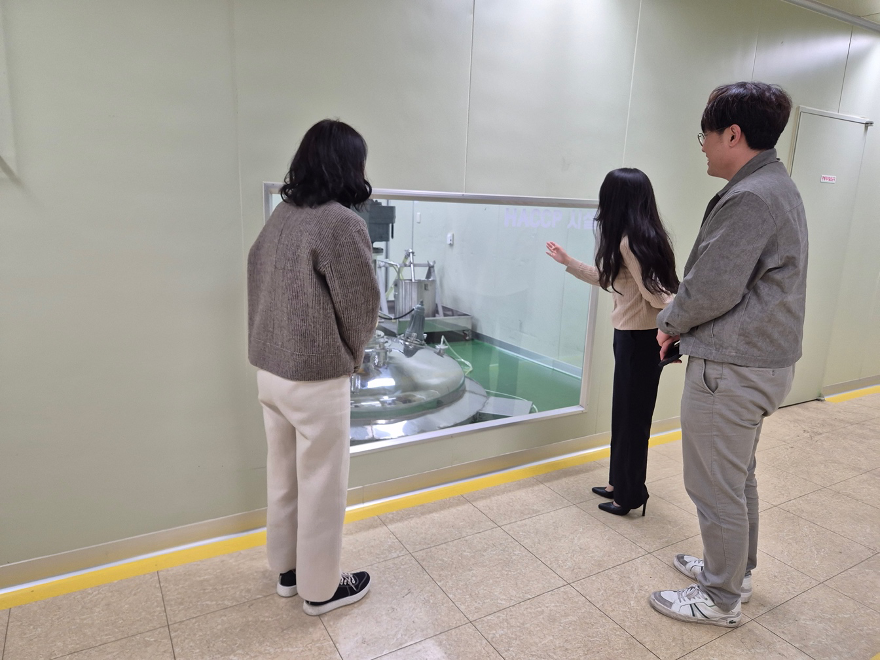 한국양봉농협 씨더스 현장 방문