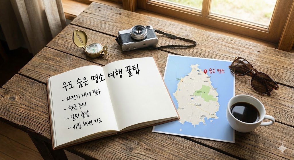 우도 숨은 명소 여행