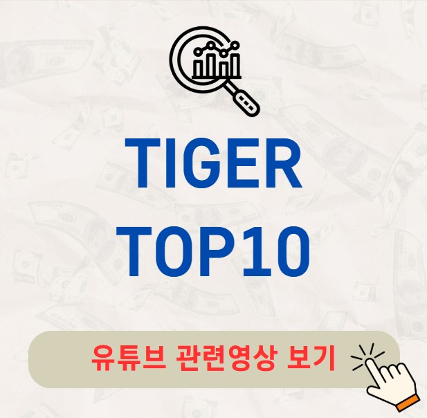 TIGER TOP10 ETF 배당금 수익률 주가 구성종목