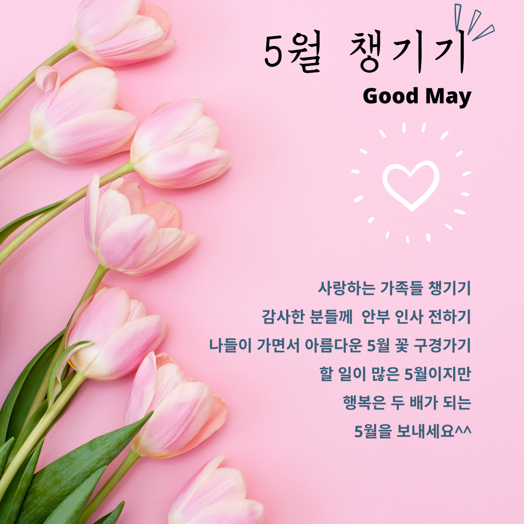 5월 인사말 문구 모음집 이미지