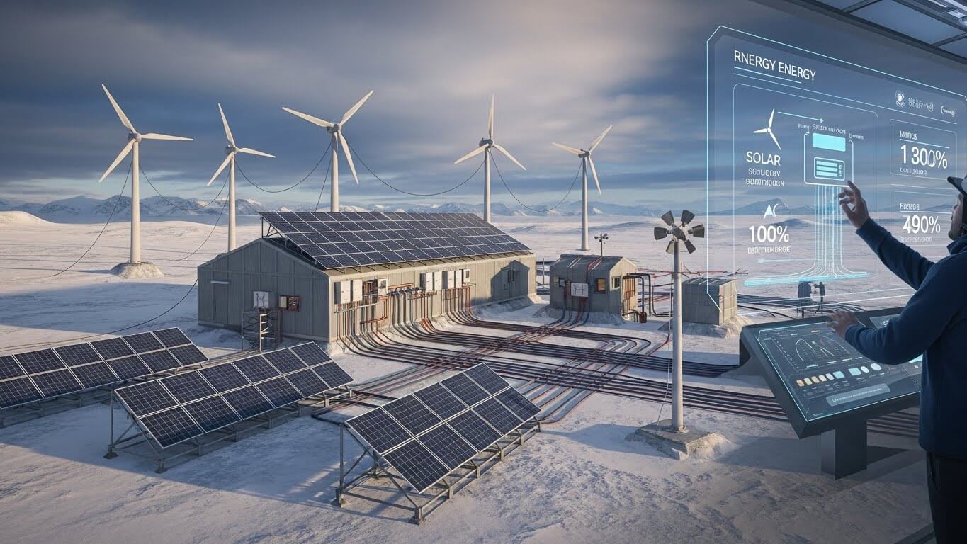 극지 과학기지의 에너지 자립 기술 분석 관련 사진