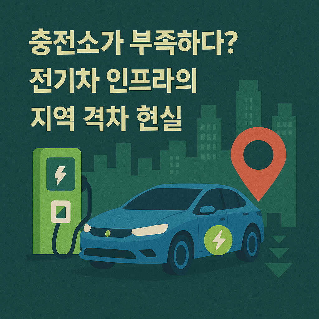 전기차 인프라의 지역 격차 현실 관련 사진