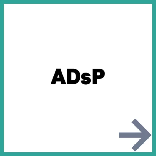 ADsP 자격증