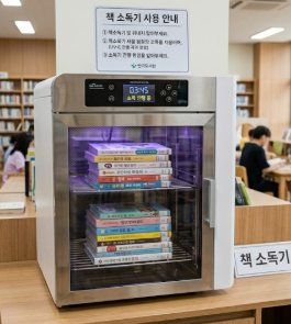 책 소독기 사진