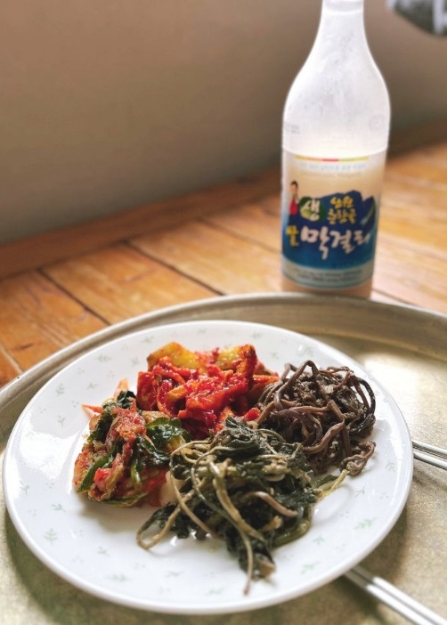 웰컴막걸리-남이할매봄나물밥상-태양초민박