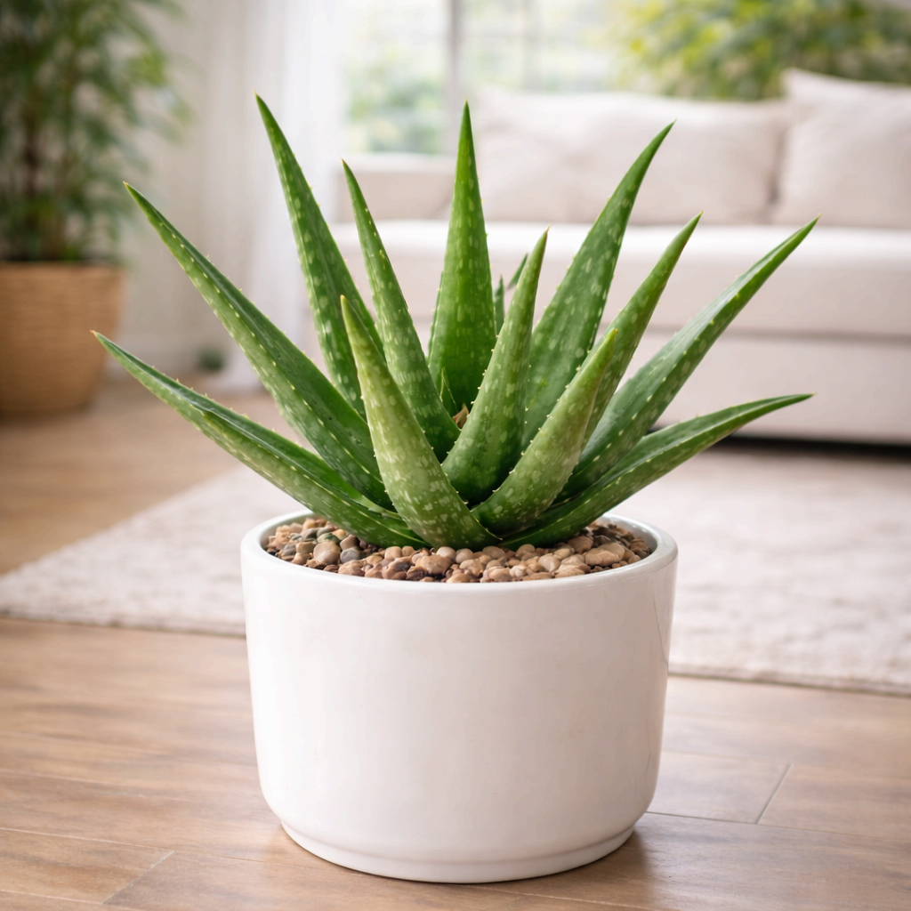 알로에베라 – 밤 산소 + 실용성