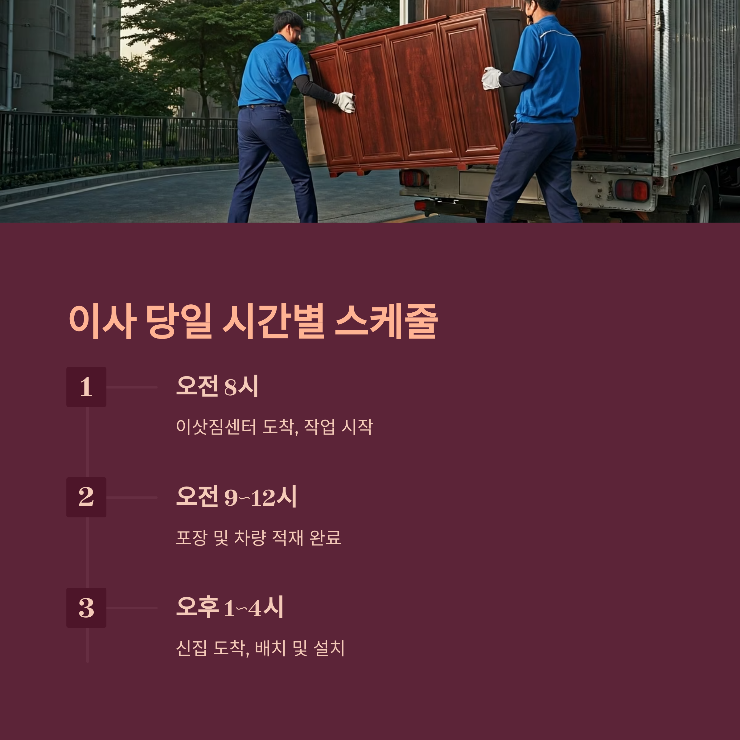 횡성 이삿짐센터 이사 체크리스트