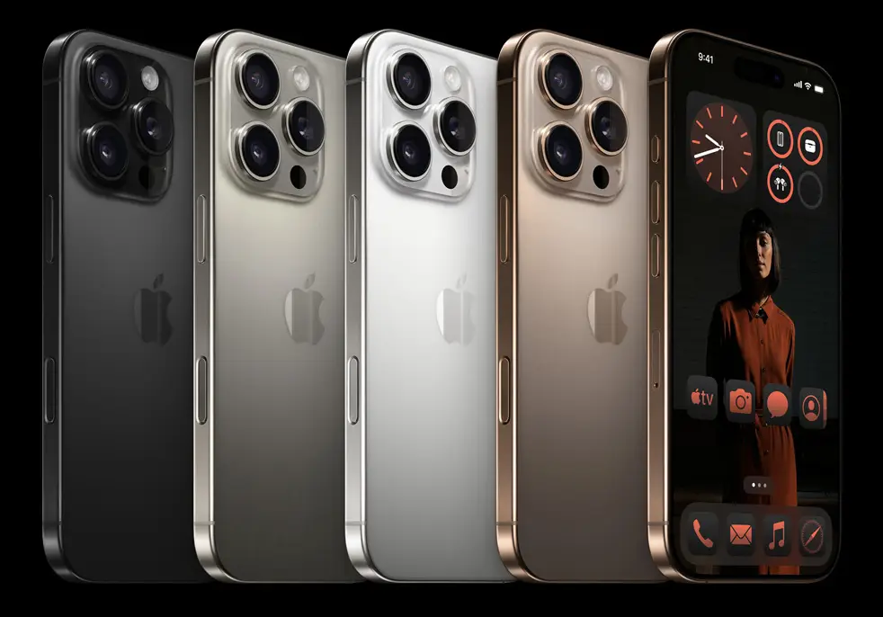 아이폰 16 프로 4가지 색상