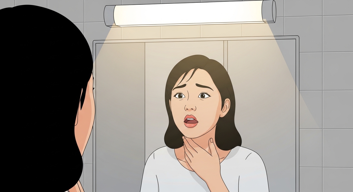 쉰 목소리, 급성 후두염