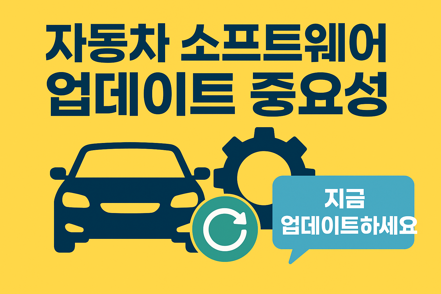 자동차 소프트웨어 업데이트 중요성