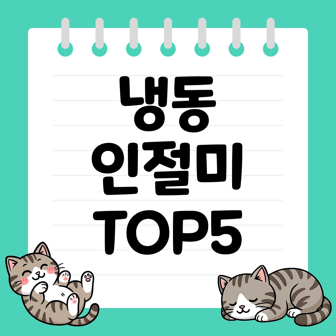 쫀득한 건강 간식 냉동 인절미 추천 순위 TOP5