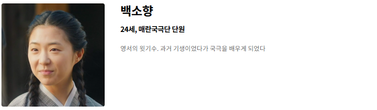 매란국극단 안 사람들