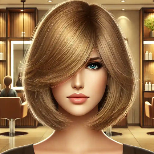 중단발 레이어드 컷