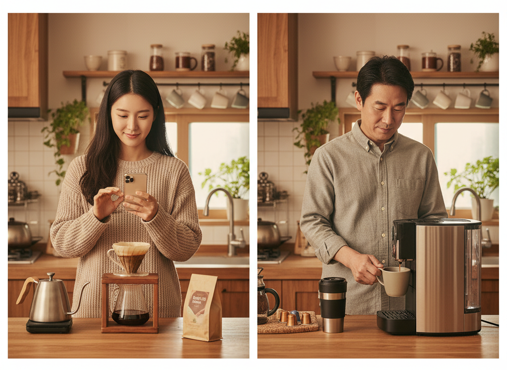 집에서 즐기는 커피, 홈카페