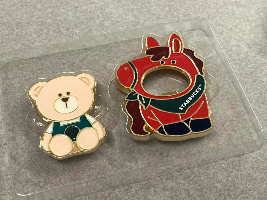 스타벅스 2026 붉은 말 오프너 마그넷