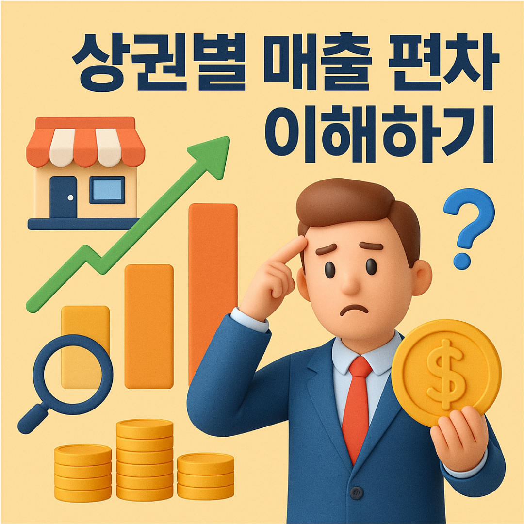 상권별 매출 편차 이해하기