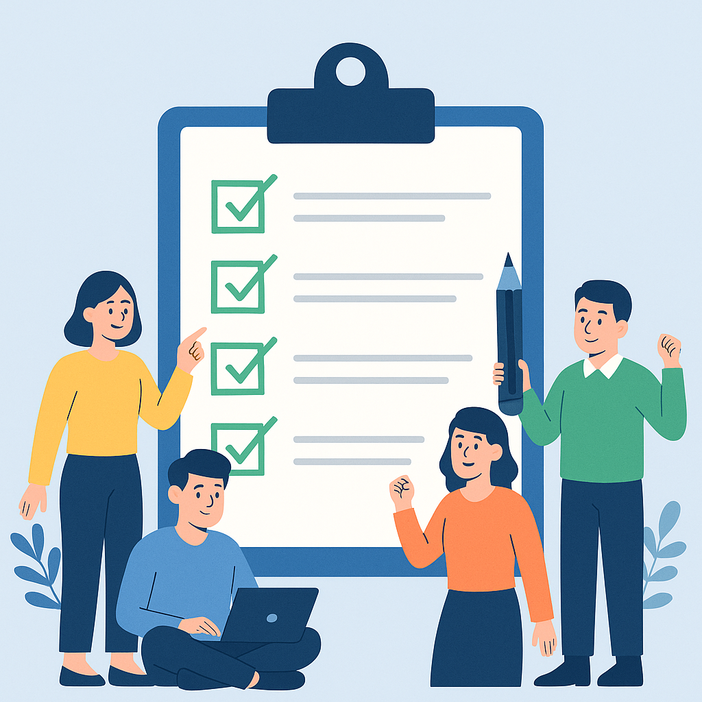 체크리스트 관련 사진