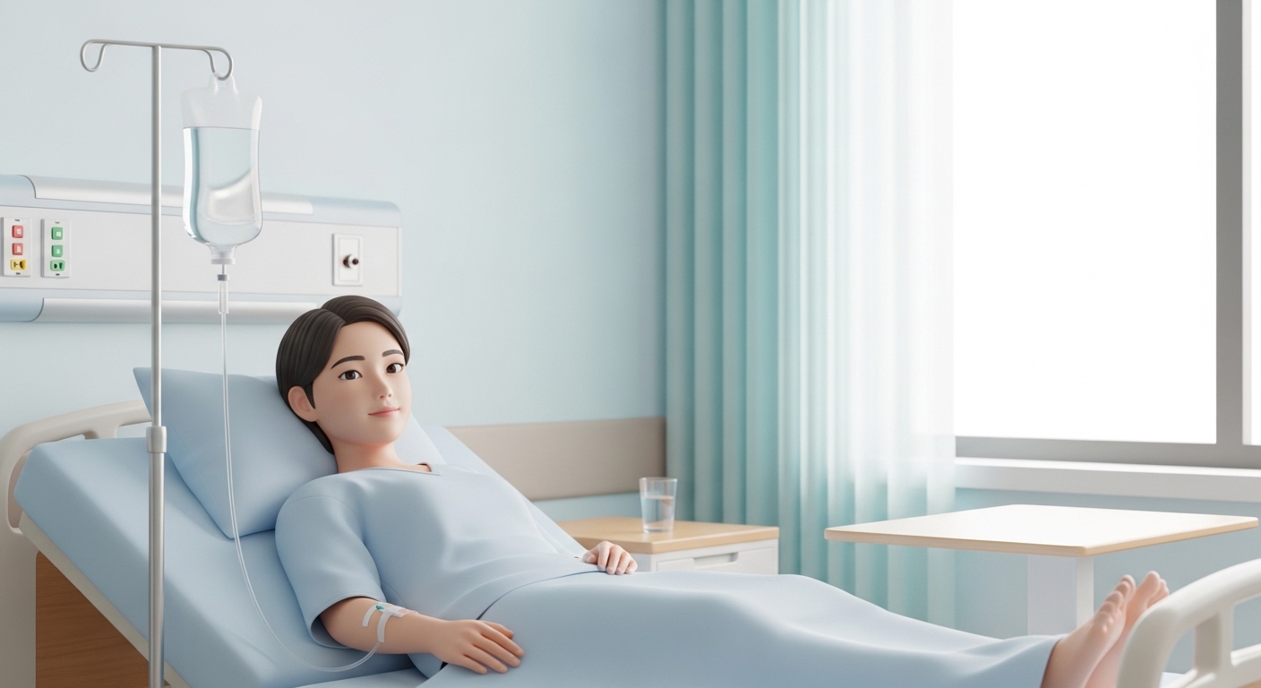 영양 주사, 당뇨 환자 수액