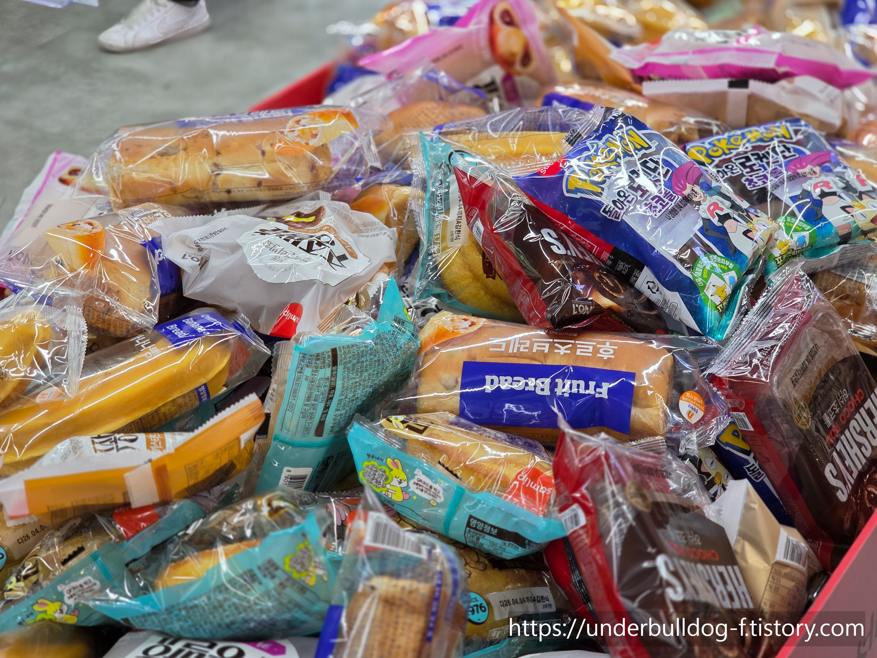 롯데 아울렛 청주점 삼립 빵