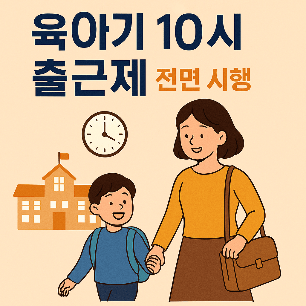 육아기 10시 출근제