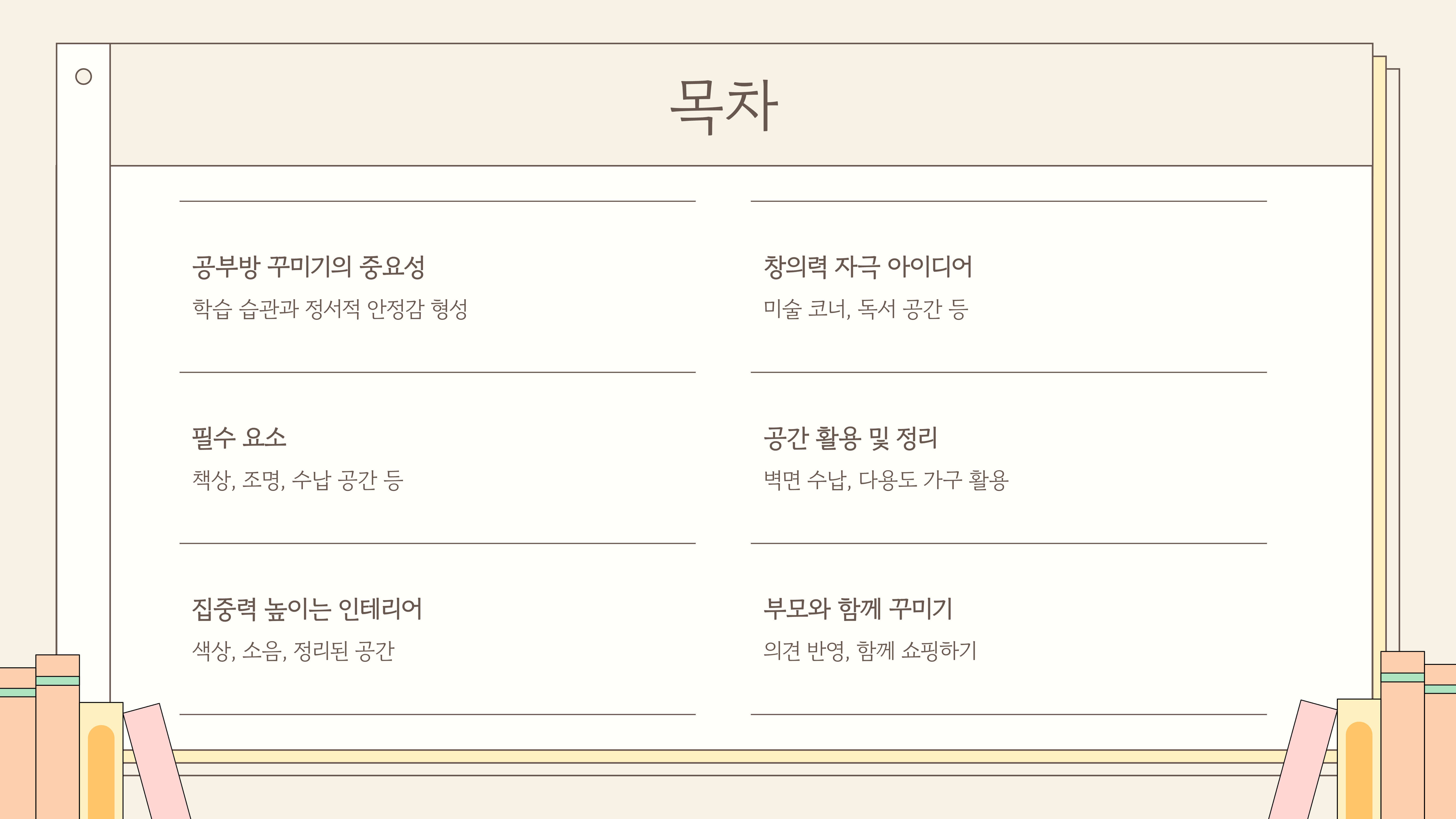 초등학생 공부방 꾸미기 집중력과 창의력