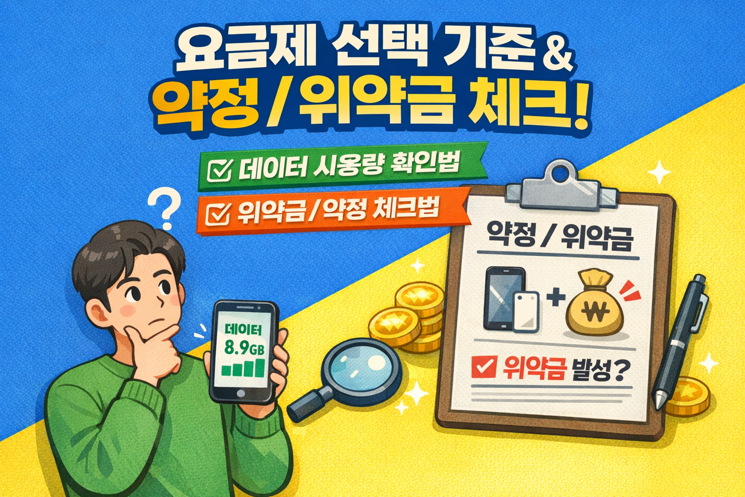 위약금 약정 체크