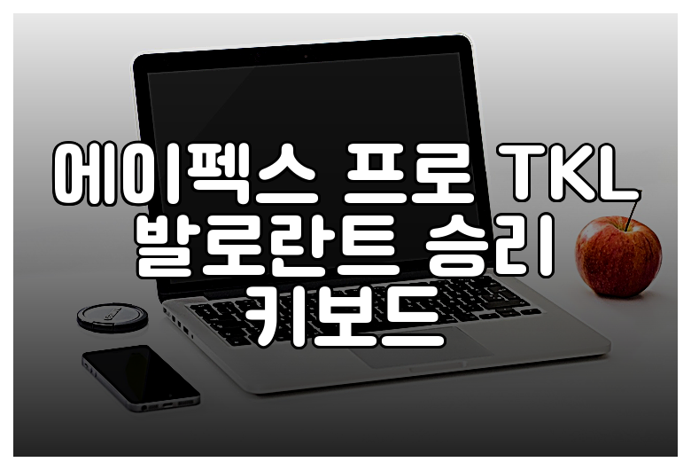 에이펙스 프로 TKL 발로란트 승리 키보드