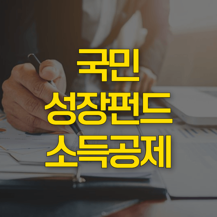 국민-성장펀드-소득공제-대표-사진
