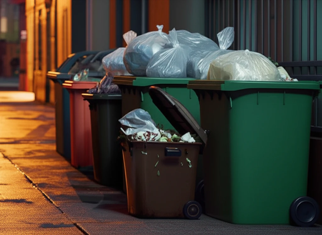 음식물쓰레기, 대형폐기물? 답십리동 ..