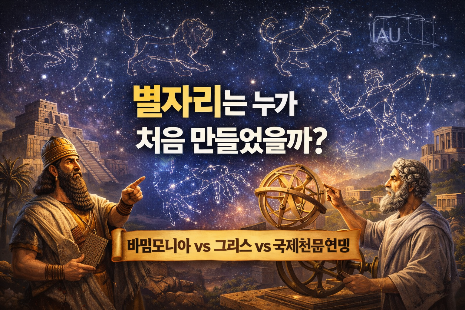 별자리는 누가 처음 만들었을까 바빌로니아에서 시작된 별자리의 역사와 국제천문연맹 기준