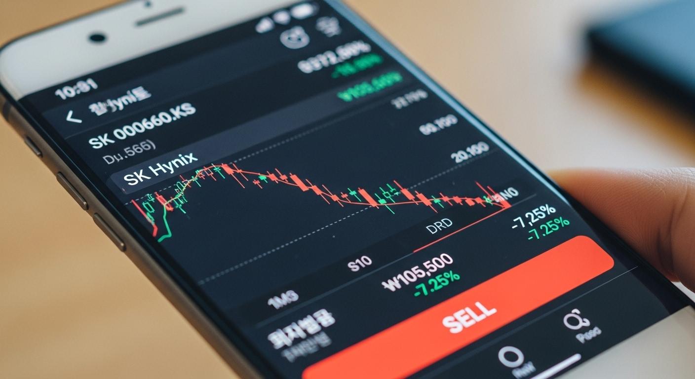 하이닉스 주가 조정