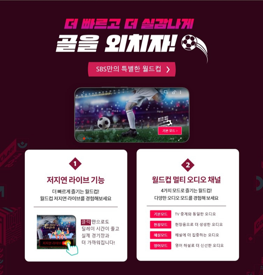 카타르 월드컵 중계 방송사