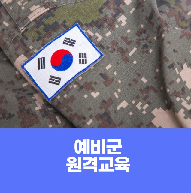 예비군 원격교육
