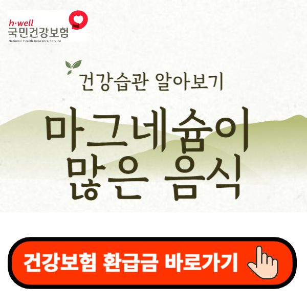 마그네슘이 풍부한 음식 5가지