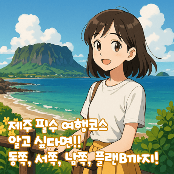 제주도_필수_관광지_제주_동쪽_서쪽_남쪽_여행코스1