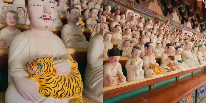 5백 나한이 모셔진 응진전