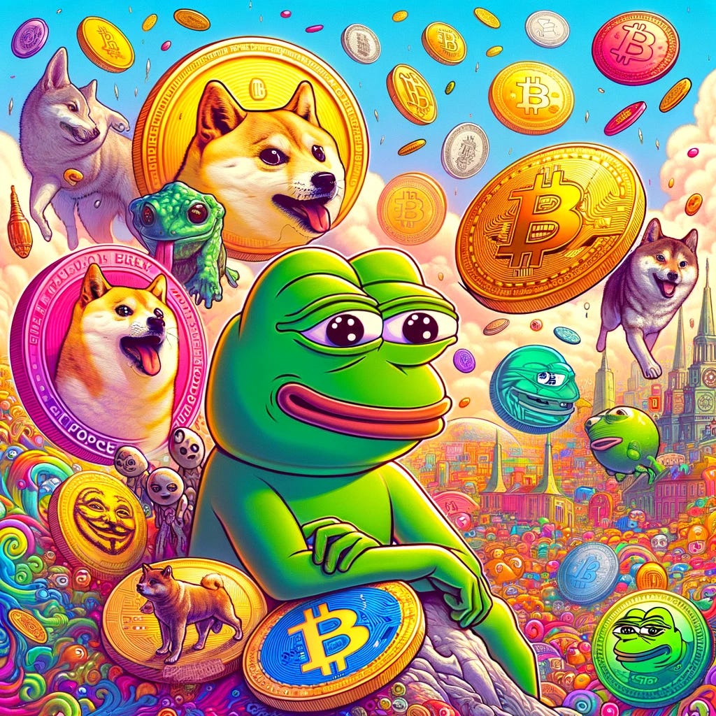 밈코인 시세, 밈코인(Meme Coin) 종류