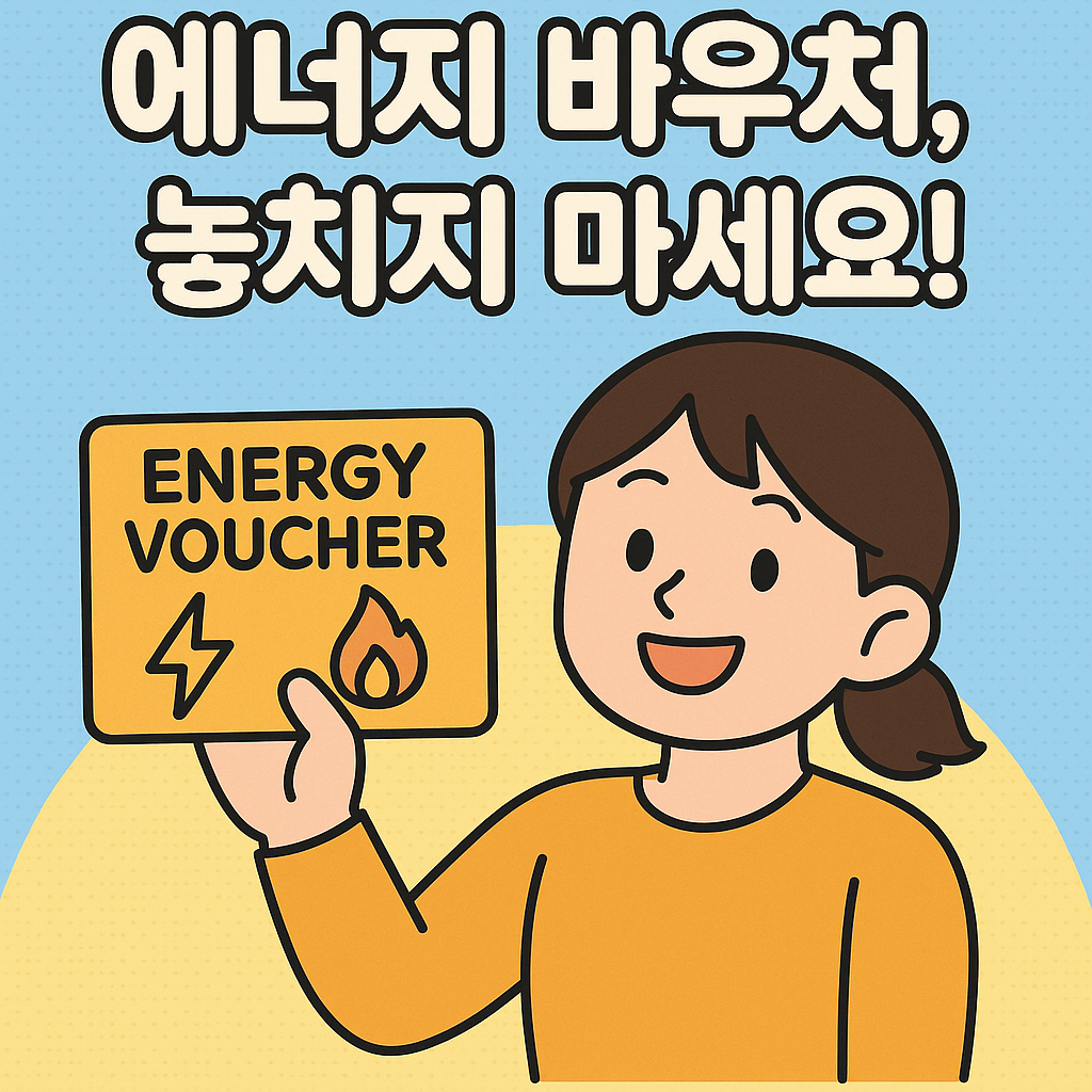 에너지 바우처 - 신청 방법, 지원 금액, 사용 기간, 사용 방법