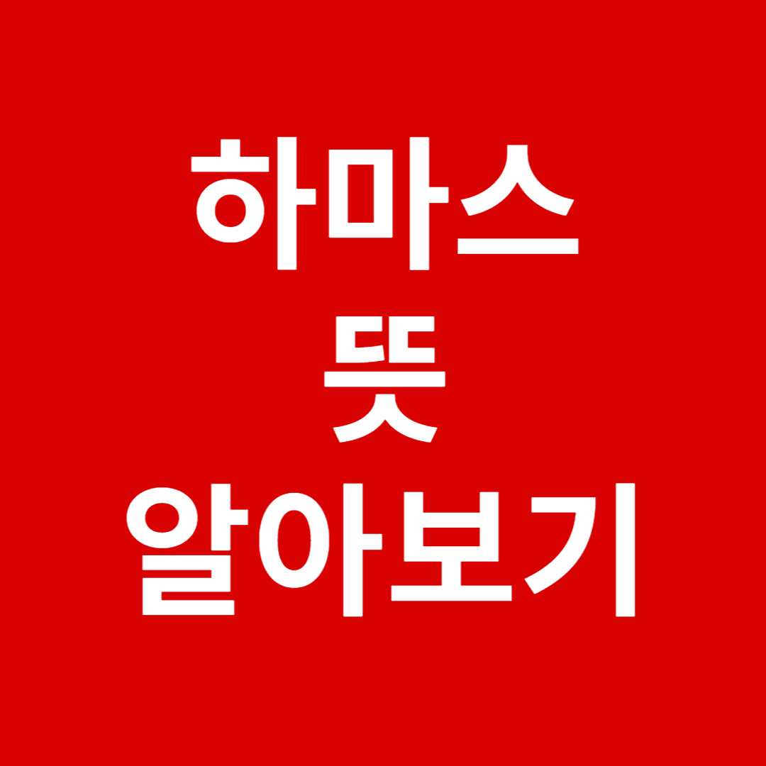 하마스 뜻