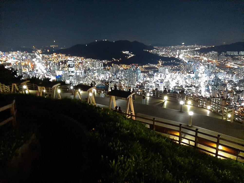 부산 황령산 야경