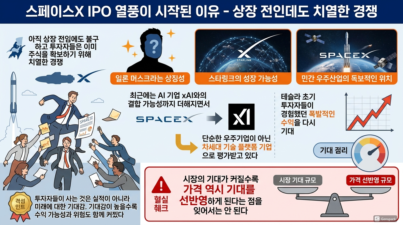 스페이스X IPO 열풍이 시작된 이유