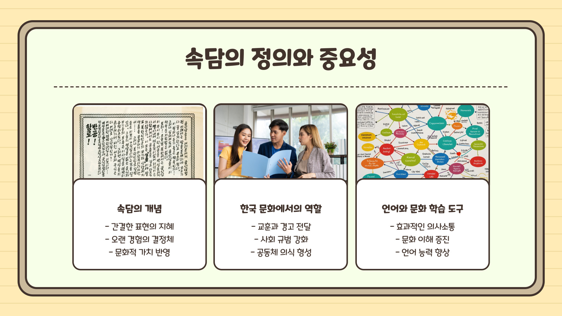 속담