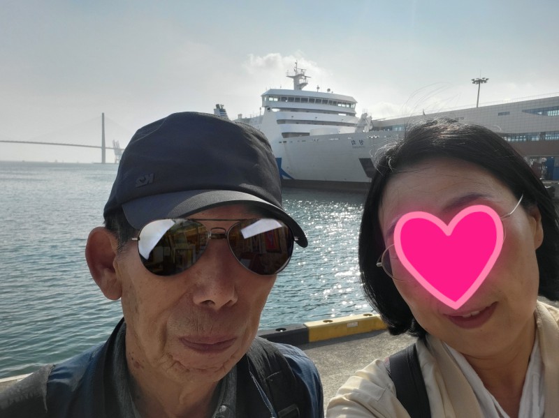 부산항 대마도행배앞