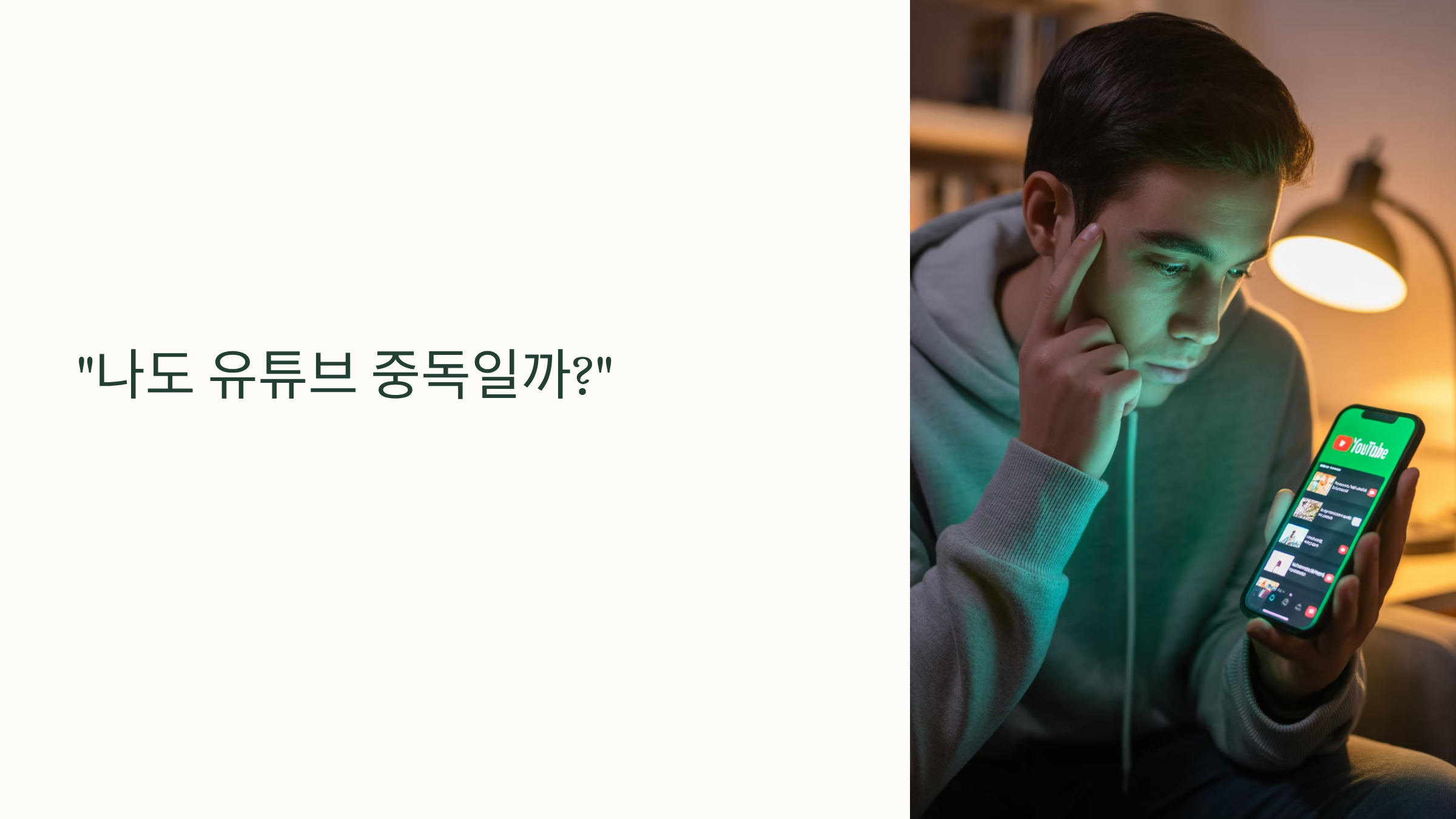 나도 유튜브 중독일까
