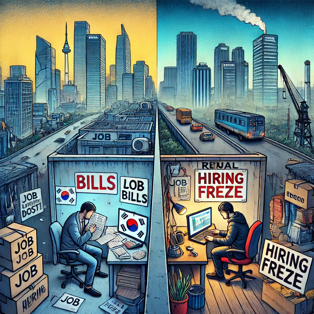 서울 vs 지방 백수 경제