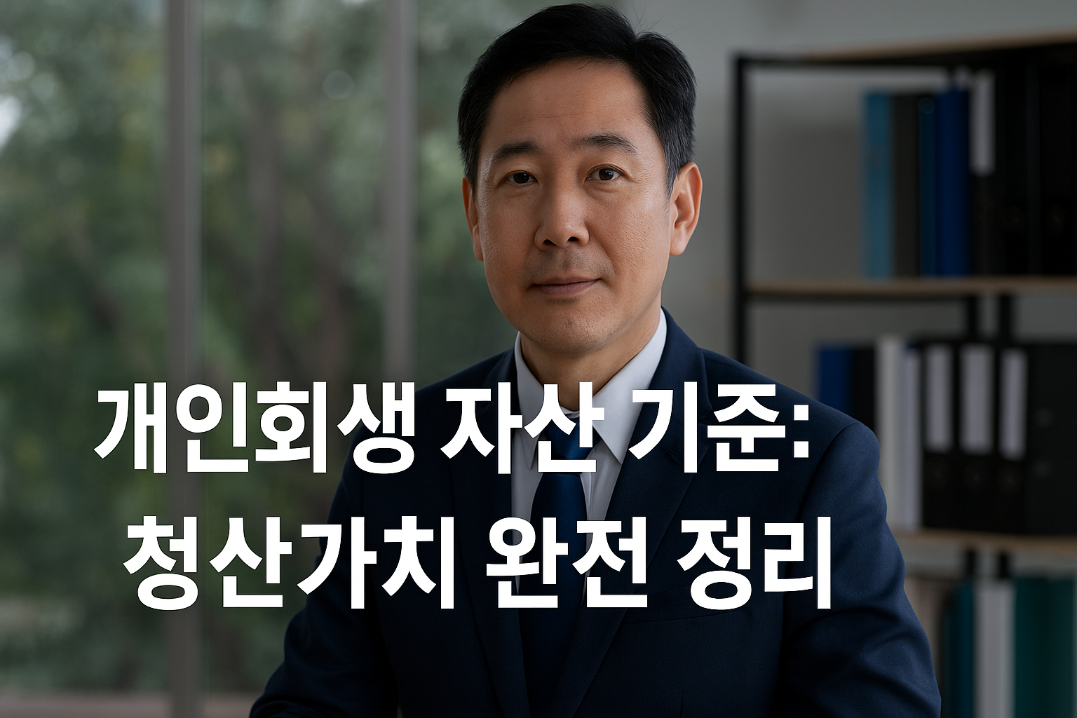 개인회생 자산 기준: 청산가치 완전 정리 관련 이미지